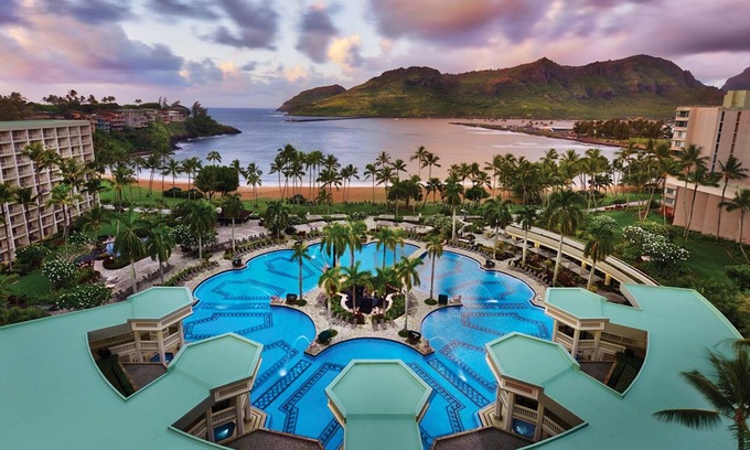 Lihue Villa | Marriott's Kauai Beach Club 2BR Oceanfront Suite