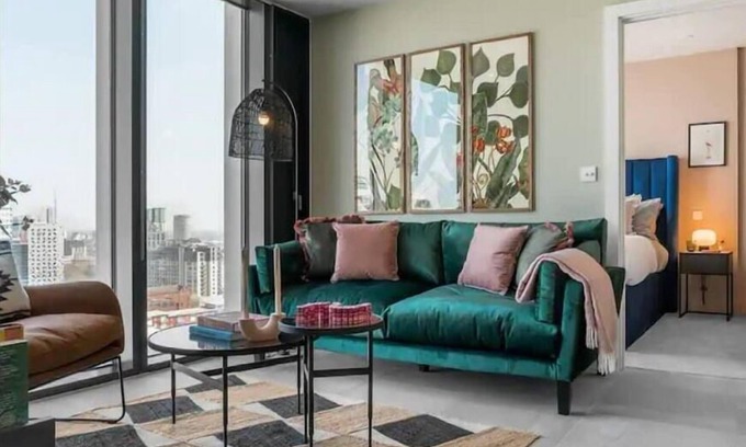 The Westside Apartment | Marvelous City View! 24-Hour Gym| Cinema room