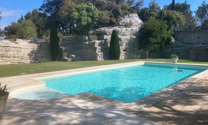 Fontvieille Other | Mas du 11ème Siècle Situé sur Site Archéologique Entouré Doliviers