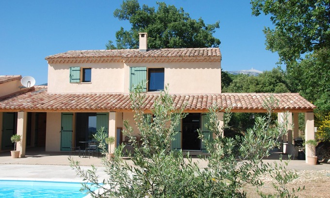 Bedoin Other | Mas provençal with panoramic views and large heated swimming pool in Bédoin