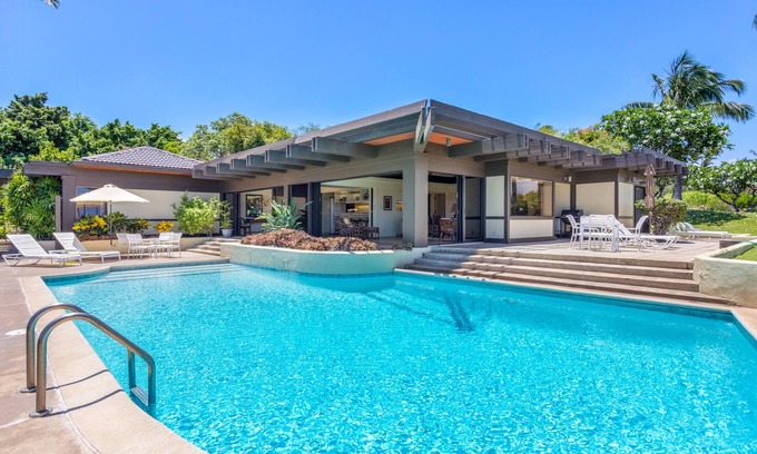 Kamuela House | Mauna Kea South Fairways 4 BR -4.5 Bath 180 Ocean Views & Private Pool, Sleeps 8