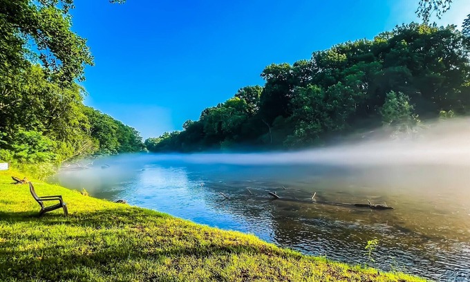 Austral RV Rental | Medieval Nights - Riverfront Glamping Experience!