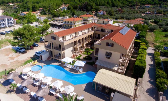 Skala Rachoniou Hotel | Mediterranean Beach Hotel