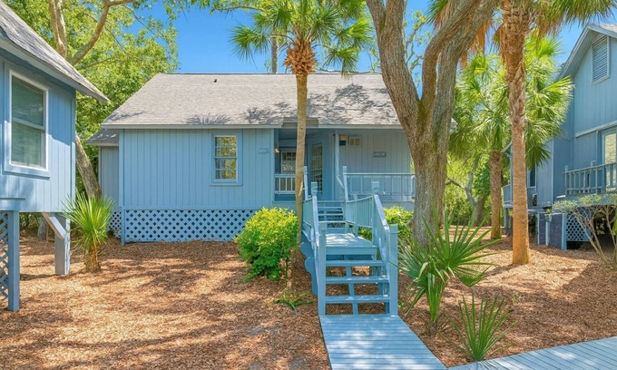 Ocean Ridge Cottage | Mermaid Cottage - Edisto Beach, SC