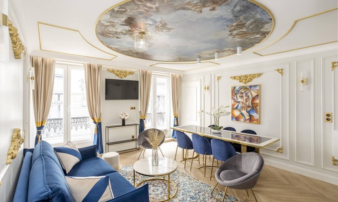 Quartier du Faubourg-Montmartre Apartment | Merveil - Luxury Suite - Opera - Rougemont I