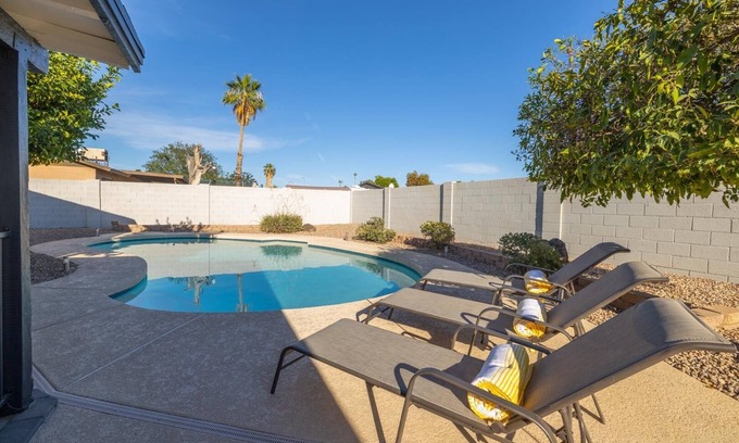 Mesa House | Mesa 4BR Haven: Heated Pool, Putting Green