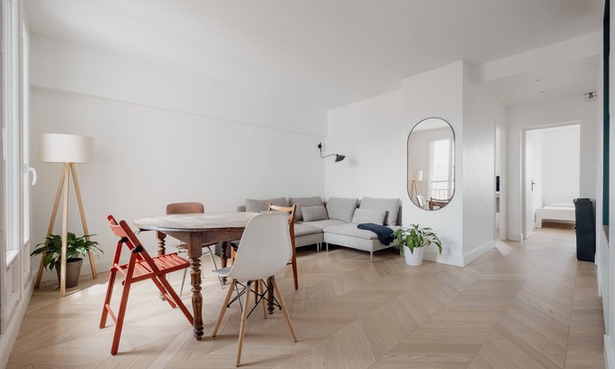12th Arrondissement Apartment | Meticulously Minimalist, by Veeve