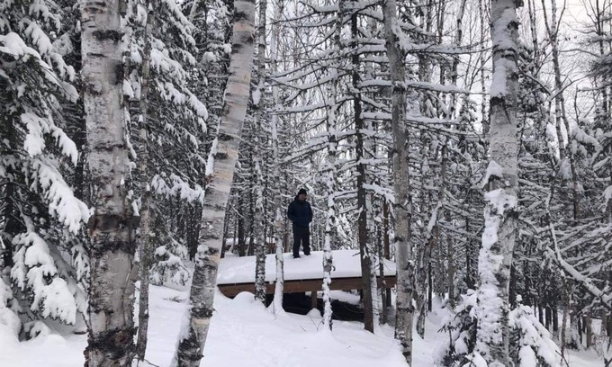 Baie-St-Paul Ski Chalet | Microcabin dens in the Charlevoix forest
