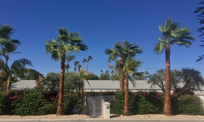 Palm Desert House | Mid-Century Modern Soul, Lux Euro Sleek Style. El Paseo - South Palm Desert