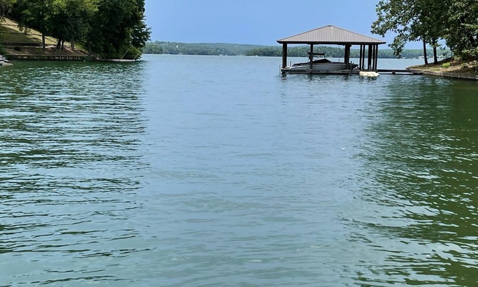 Dadeville House | Mid lake, pet friendly 4 bedroom, 3 bath with protected swim area