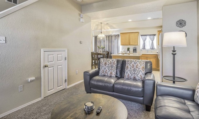 Cheyenne Meadows House | Midterm Rental Townhome, Garage Parking, Fort Carson, Beautiful Cheyenne Mountain Location