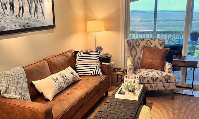 Seabrook Island Condo | Million Dollar View! Wifi, Cable & Semi-Private Pool just steps away!