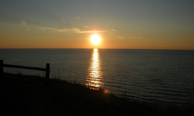 Lake Michigan Beach Condo | Million dollar view of Lake Michigan in Coloma. Private beach and heated pool.