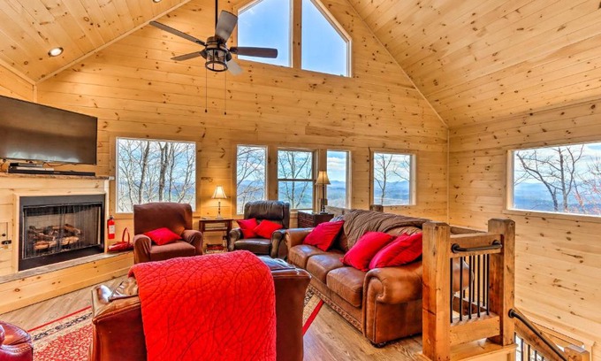 Mineral Bluff House | Mineral Bluff Cabin Near Lake Blue Ridge!