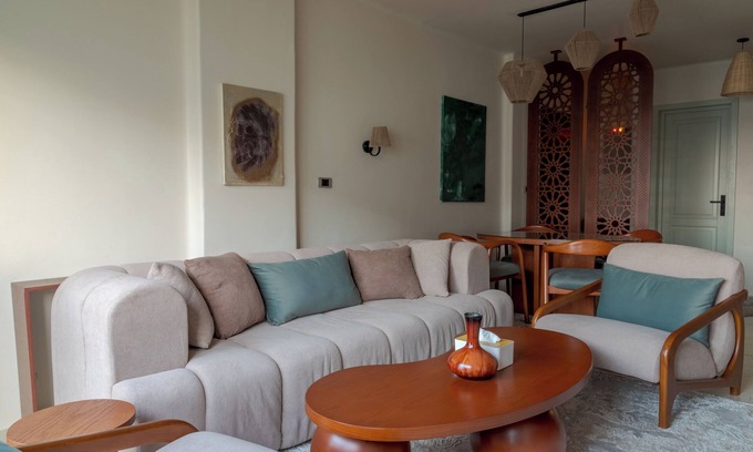 Madinaty Apartment | Minimal Mediterranean Apt. 2