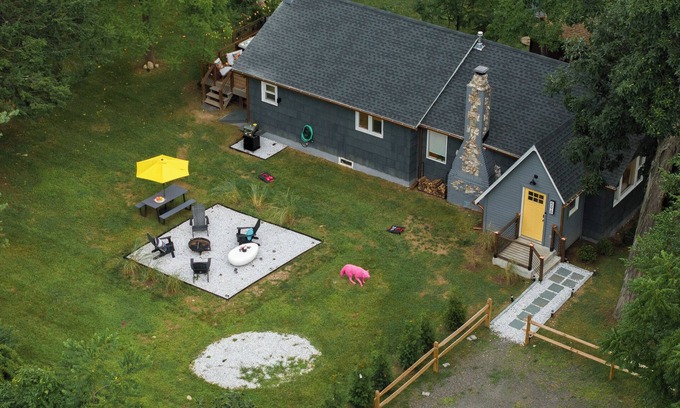 Accord House | Minnewaska creek house: Jacuzzi, BBQ, Firepit, WFH