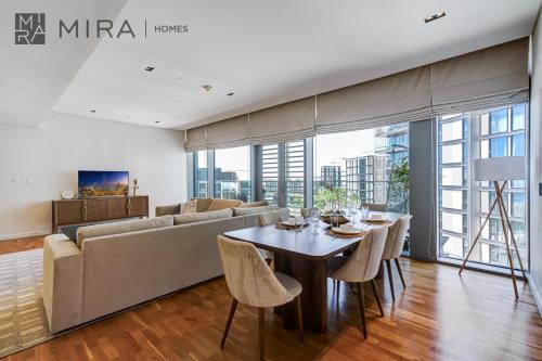 Garhoud Apartment | Mira Holiday Homes - Luxury 2 bedroom in Bluewaters with stunning view