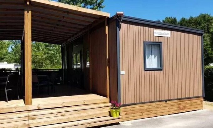 Sadirac House | Mobil-Home Acacia 3 Rooms 4 People Air-conditioned + TV 2sdb