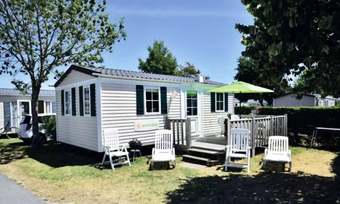 Wijckel House | Mobil-home | Classic | 2 Ch. | 4/6 pers. | Uncovered raised terrace