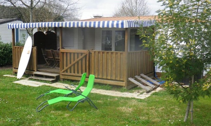 Saint-Julien-en-Born Ski Chalet | Mobil Home sur la côte landaise