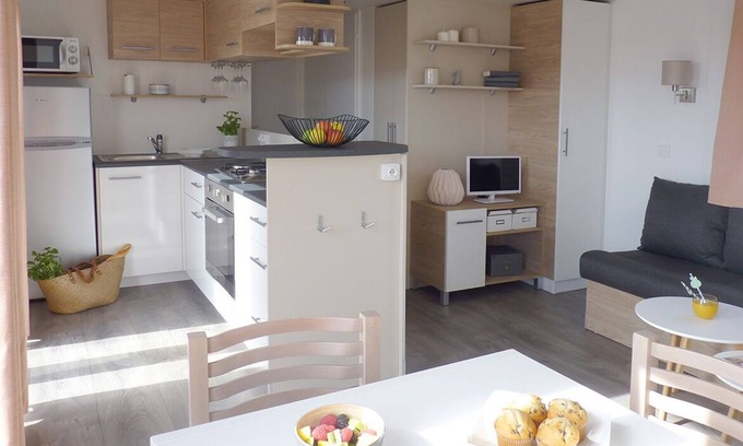 Gastes House | Mobile home 4/6 place in all inclusive (V. I.P) model elegensia 4/6 place of 2015