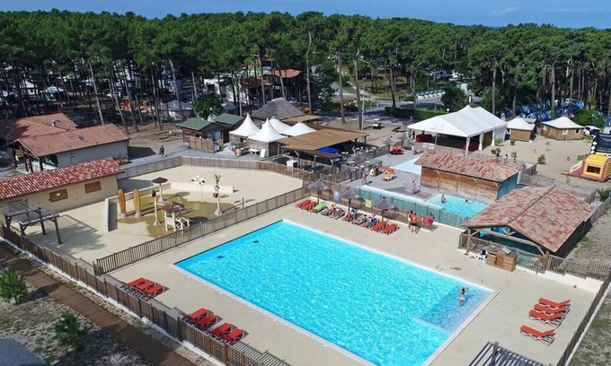 Saint-Girons Plage House | Mobilhome 4/6 people direct access to the beach