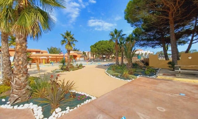 La Cote Radieuse House | Mobilhome - 8pers - 100m from the beach - 4* campsite