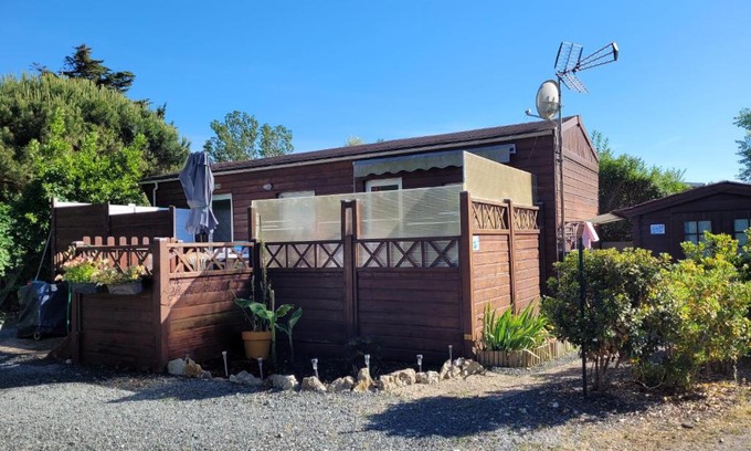 Port-des-Barques Ski Chalet | Mobilhome Châlet 4 personnes, 50 m de l'océan
