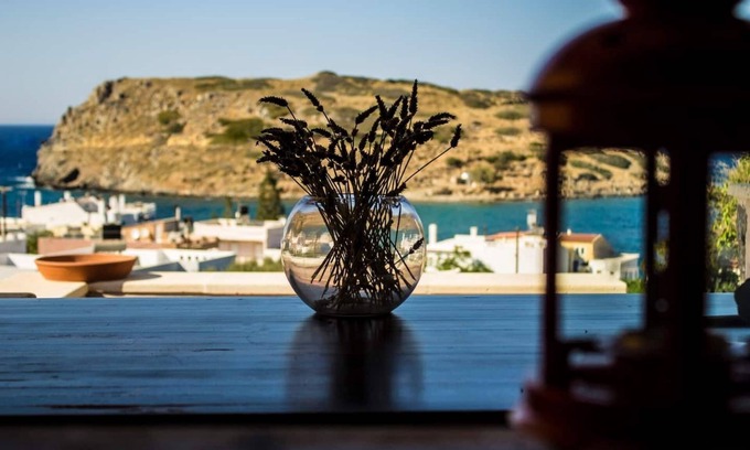 Mochlos Apartment | Mochlos House with Seaview