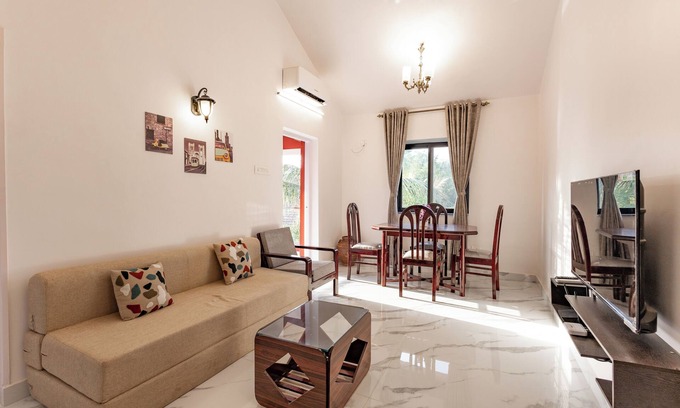 Carmona Apartment | Modern 1BHK Condo W/S. Pool, 3m. Walk To Beach