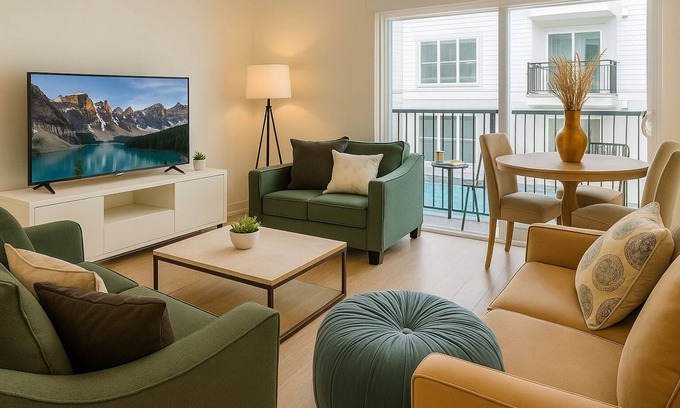 Braeswood Place Apartment | Modern 1BR Gated Luxury Condo Near Med Center + NRG Walkable + Pool + Gym