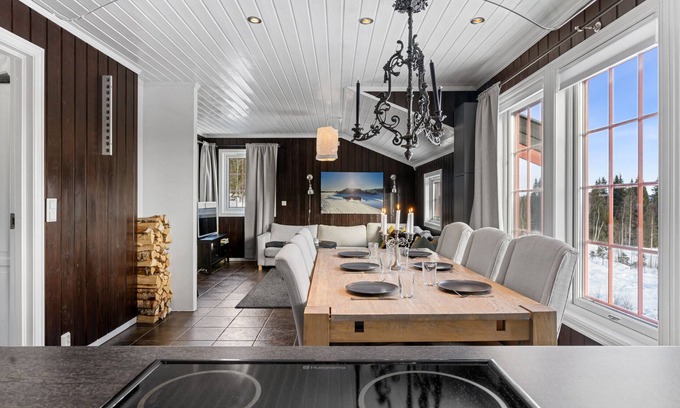 Trysil Apartment | Modern 3BR apartment ski in, ski out.
