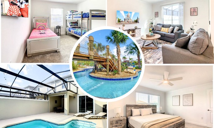 Kissimmee House | Modern 4BR Home with Private Pool near Disney