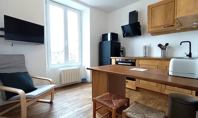 Trebeurden Apartment | Modern Apartment in Trébeurden Center, 400m from Beach