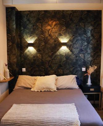 Saint-Sylvestre Apartment | Modern apartment with balcony and AC walk to tramway near center