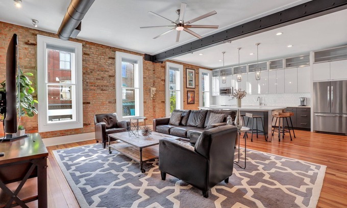 Historic District - North Condo | Modern Broughton Loft with Southern Charm