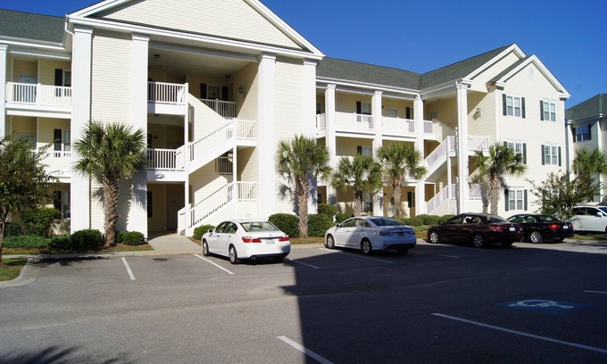 North Myrtle Beach Condo | Modern Condo near Beach w/WiFi, Resort Pools, Whirlpools, Game room & Gym
