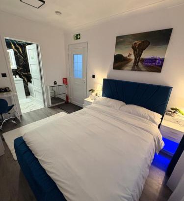 Ely House | Modern En-Suite Double Bedroom in Cardiff with Private Entrance