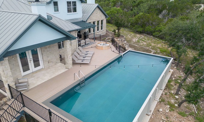 Spicewood House | Modern Getaway With Pool, Hot Tub and Game Room