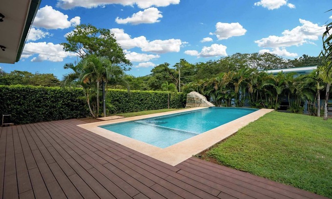 Rio Seco House | Modern Home with Lush Mountain Views and Spectacular Shaded Terrace in Private G