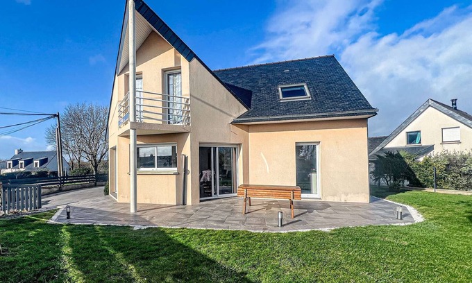 Erdeven Villa | Modern house in Erdeven - 5 bedrooms, pets allowed