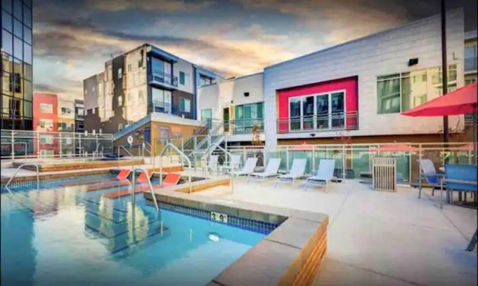 Salt Lake City Apartment | Modern luxury apartment with hot tub and gym!