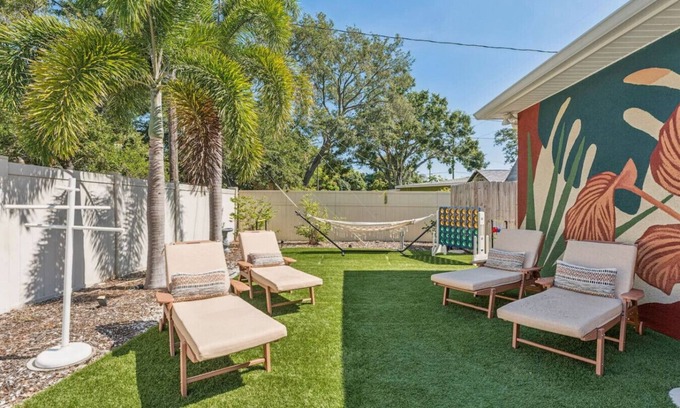 Seminole House | Modern Pool Home, Central to Beach and Downtown