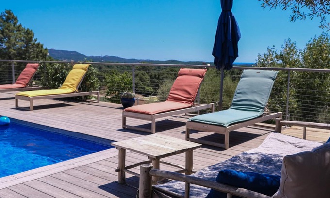 San-Gavino-di-Carbini House | Modern, quiet villa with pool, near St Cypria beach