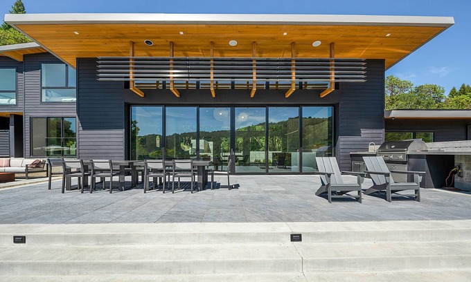 Healdsburg House | Modern, recently built home with stunning pool & beautiful views; 15 min to town