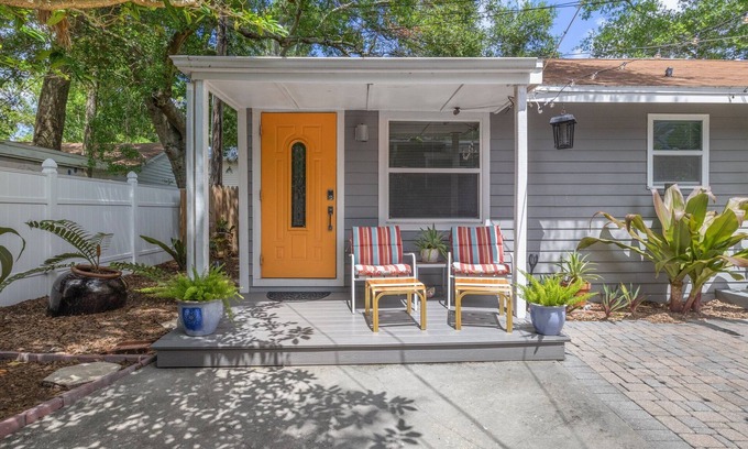 Historic Uptown Cottage | Modern St. Pete Retreat