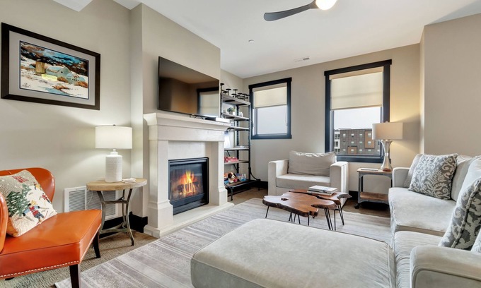 Park City House | Modern Summer Condo by InvitedHome | Pool, Hot Tub, Canyons, Drive to Old Town