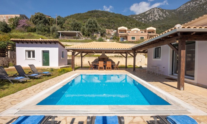 Barbati Villa | Modern Villa 120 m from the beach VERDE BLUE