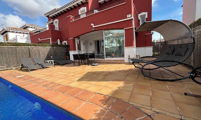 Torre-Pacheco Villa | Modern villa with private pool on 5 star Golf Resort