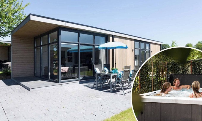 Lunteren Ski Chalet | ✓ Module II at Landgoed de Scheleberg ✓ Holiday home for 5 persons ✓ Located in Lunteren (Gelderland) ✓ Holiday park on the Veluwe ✓ Book directly through the park
